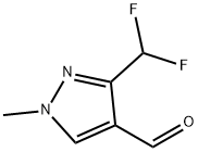 4-Formyl-3-(trifluoromethyl)-1-methyl-1H-pyrazole 结构式