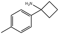 1-(4-甲基苯基)环丁烷-1-胺盐酸盐 结构式