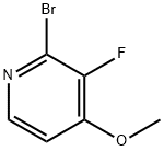 2-溴-3-氟-4-甲氧基吡啶 结构式