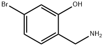 4-溴-2-羟基-苯乙胺 结构式