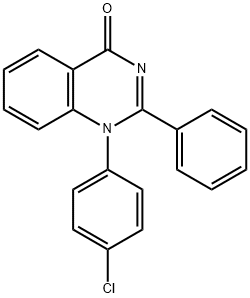 1-(4-氯苯基)-2-苯基喹唑啉-4(1H)-酮 结构式