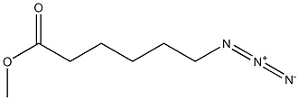 6-叠氮基己酸甲酯 结构式