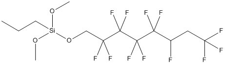 十二氟庚基丙基三甲氧基硅烷 结构式