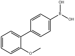 4-(2-甲氧基苯基)苯基硼酸 结构式