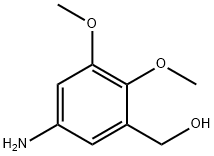 5-氨基-2,3-二甲氧基苯甲醇 结构式