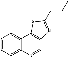 2-丙基噻唑并[4,5-C]喹啉 结构式