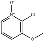2-氯-3-甲氧基吡啶氮氧化物 结构式