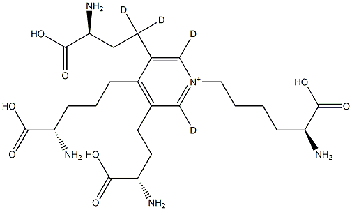 2H4]-锁链素甲酸盐 结构式