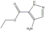 4-氨基吡唑-5-羧酸乙酯 结构式