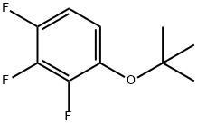 2,3,4-Trifluorophenyl-tert-butyl-ether 结构式