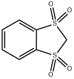 苯并[1,3]二硫 1,1,3,3-四氧 结构式