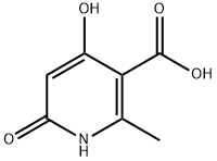 4,6-dihydroxy-2-Methylnicotinic acid 结构式