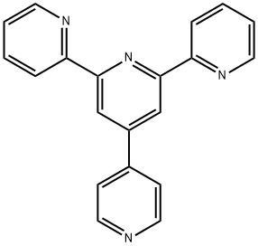 4'-(4-吡啶基)-2,2':6',2''-三联吡啶 结构式
