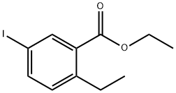 Ethyl 2-ethyl-5-iodobenzoate 结构式