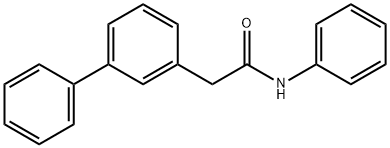2-(biphenyl-3-yl)-N-phenylacetamide 结构式