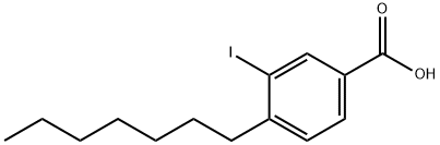 4-Heptyl-3-iodobenzoic acid