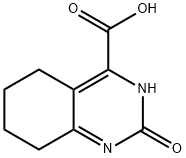 4-QUINAZOLINECARBOXYLIC ACID, 1,2,5,6,7,8-HEXAHYDRO-2-OXO- 结构式