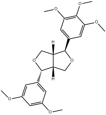 表木兰脂素 B 结构式