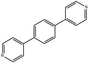 1,4-二(对吡啶基)苯 结构式