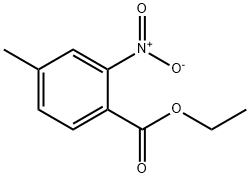 3-硝基-4-甲基苯甲酸乙酯 结构式