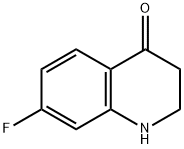 7-氟-2,3-二氢喹啉-4-酮 结构式