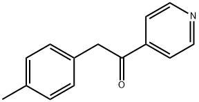 2-(4-甲基苯基)-1-(4-吡啶)-乙酮 结构式