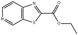 噻唑并[5,4-C]吡啶-2-甲酸乙酯 结构式