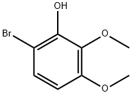 2,3-二甲氧基-6-溴苯酚 结构式