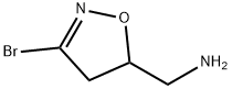 (3-溴-4,5-二氢异恶唑-5-基)甲胺 结构式
