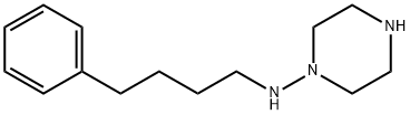 N-(4-苯基丁基)哌嗪-1-胺 结构式