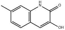 3-羟基-7-甲基喹啉-2(1H)-酮 结构式