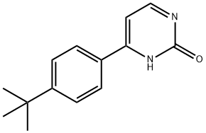 2-Hydroxy-4-(4-tert-butylphenyl)pyriMidine 结构式