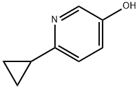 6-cyclopropylpyridin-3-ol 结构式