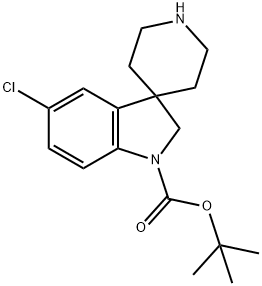 tert-Butyl5-chlorospiro[indoline-3,4'-piperidine]-1-carboxylate