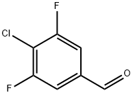4-氯-3,5-二氟苯甲醛 结构式