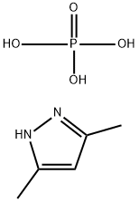 3,5-DiMethylpyrazole Phosphate 结构式