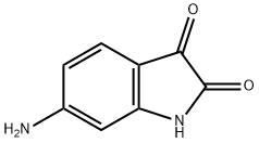 6-氨基吲哚啉-2,3-二酮 结构式