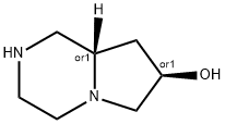 顺式-八氢吡咯并[1,2-A]哌嗪-7-醇 结构式