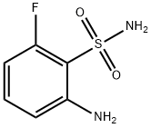 2-AMino-6-fluorobenzenesulfonaMide 结构式
