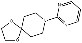 8-(嘧啶-2-基)-4-哌啶酮缩乙二醇 结构式