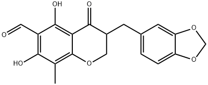 6-甲酰基-异沿阶草酮 A 结构式
