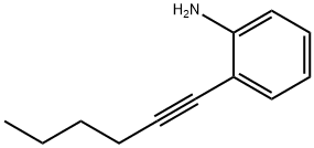 2-(己-1-炔-1-基)苯胺 结构式