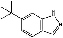 6-tert-Butyl 1H-indazole 结构式