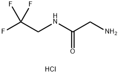2-氨基-N-(2,2,2-三氟乙基)乙酰胺盐酸盐 结构式