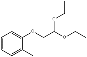 邻甲基苯氧基乙醛缩二乙醇 结构式