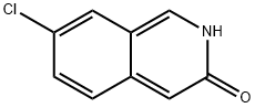 7-氯异喹啉-3(2H)-酮 结构式