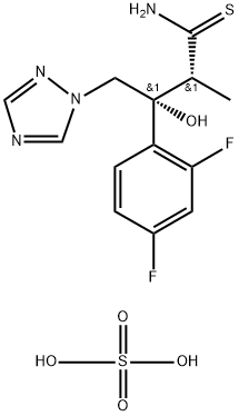 艾沙康唑杂质9 结构式