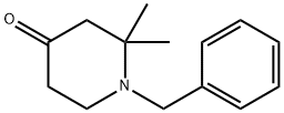 1-苄基-2,2-二甲基哌啶-4-酮盐酸盐 结构式