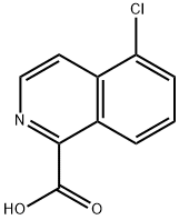 5-氯异喹啉羧酸 结构式