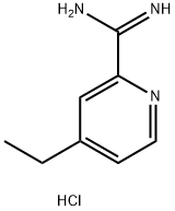 4-乙基皮考啉脒盐酸盐 结构式